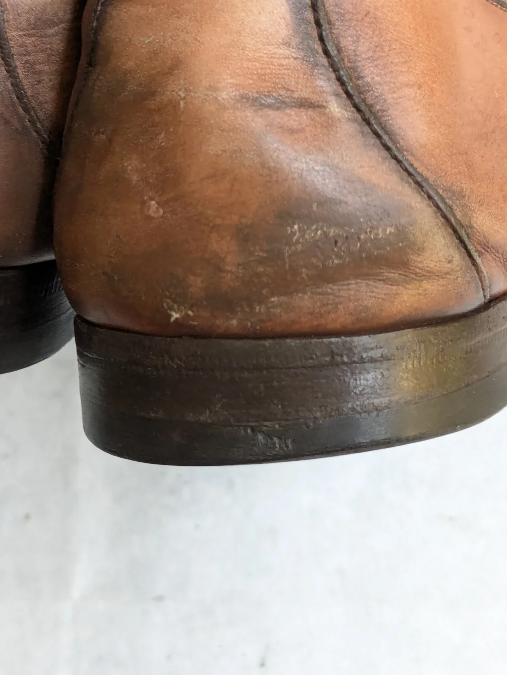 Gucci Horsebit Loafers Brown Men US 9.5 Leather Slip Ons Leather Italy - Picture 10 of 15